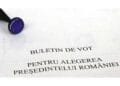 Ordinea pe buletinele de vot pentru alegerile din mai, se stabilește prin tragere la sorți