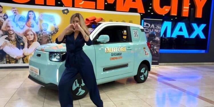 MENTORII, au oferit prima mașină electrică. Cine este norocoasa câștigătoare? Mai sunt două mașini de dat!