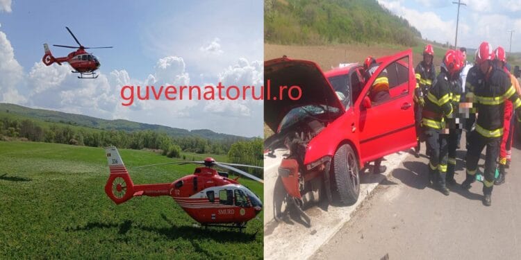 Dezastru pe șosele. Accident mortal, după ce șoferul a pierdut controlul volanului. Ceilalți pasageri se zbat între viață și moarte