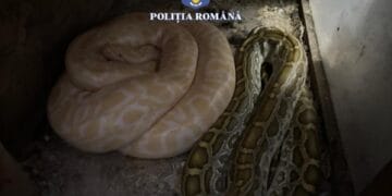 O fermă ilegală de șerpi a fost descoperită de polițiști! Cu ce îi hrănea bărbatul, i-a șocat pe oamenii legii!