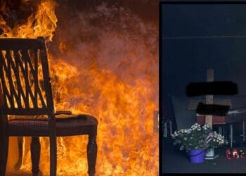 Tragedie îngrozitoare dincolo de moarte. A luat foc capela, unde se afla sicriul cu mortul. Scene șocante, pentru cei din familie