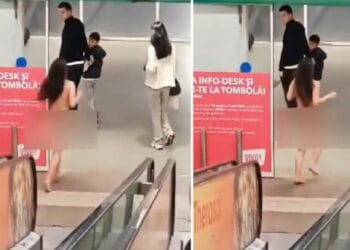 O femeie și-a făcut apariția goală pușcă în Mall. Scenele terifiante s-au viralizat în spațiul public