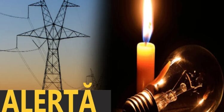 ALERTĂ. Se întrerupe curentul electric în România. Capitala este lovită dur și alte 10 județe din țară