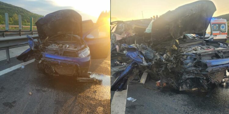 Accident mortal pe autostradă! Alte persoane rănite printre care și un copil de un an