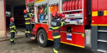 Incendiu provocat intenționat la o Școală. Elevii și profesorii evacuați de Urgență