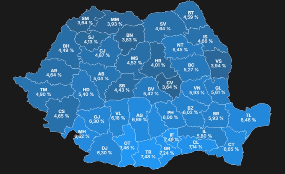 Prezența la vot la ora 9.30