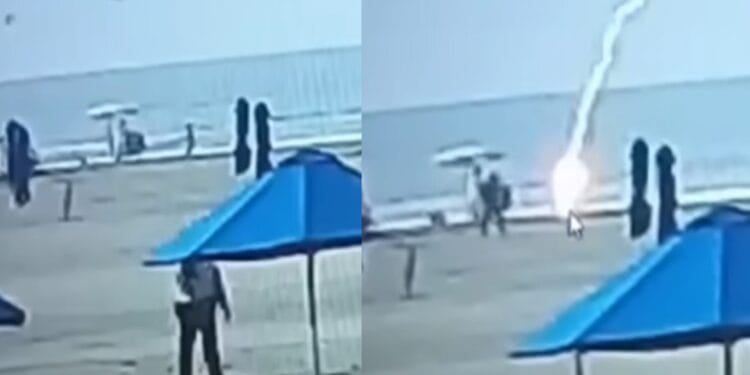 Lună de miere încheiată TRAGIC. A murit fulgerat în timp ce se afla la plajă! Cerul era senin