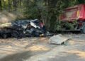 Accident deosebit de grav pe Centură. Șoferul unei mașini a murit! Autovehicul făcut zob!