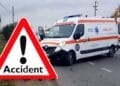 Opt persoane din care și câțiva minori au ajuns în spital în urma unui accident rutier grav, pe un drum foarte tranzitat. Circulația a fost blocată!