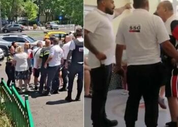 Scandal la spital. Agentul de pază ar fi folosit un spray lacrimogen. Totul ar fi pornit de la tatăl copilului adus la Urgență!