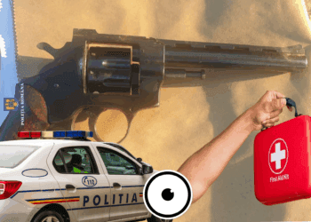 Urmărire în trafic ca în filme. Un șofer a aruncat trusa medicală pe geam, când a văzut polițiștii că goneau după el. Ascundea o armă! Ce a pățit conducătorul auto pentru această ispravă