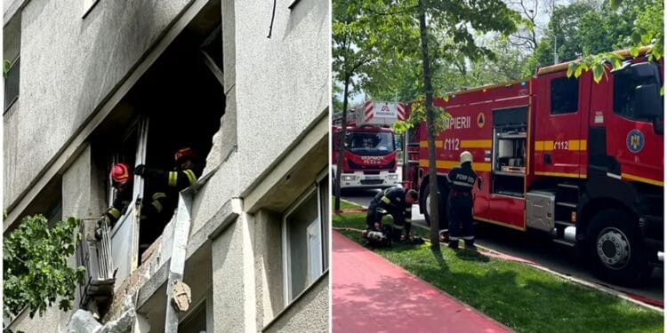 Încă o trotinetă electrică a stat la baza producerii unui incendiu într-un bloc! Aproape 30 de persoane au fost evacuate de pompieri!