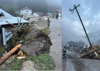 Noapte de alertă în România. Sute de persoane evacuate de urgență din trei comune
