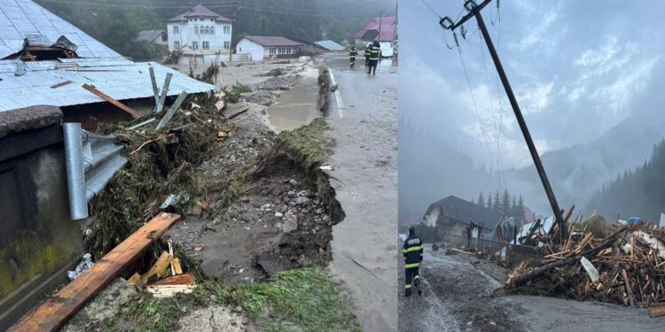 Noapte de alertă în România. Sute de persoane evacuate de urgență din trei comune