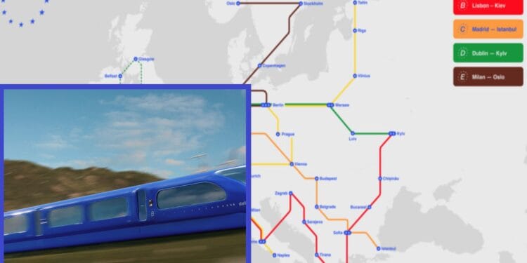 Din Capitala României direct în inima Europei. Peste 38 de orașe legate de București printr-un metrou european până în 2040