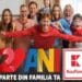 Vecine. Stai cu ochii pe toate supermarketurile Kaufland din România. Împlinesc 20 de ani și pompează GRATIS în toți clienții!