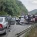 Impact devastator pe șoselele din Bulgaria. 5 români, printre care și doi copii răniți după ce un șofer român a provocat un accident în lanț