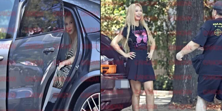 Andreea Bălan Lovește din nou! Tot în plină stradă! S-a dezbrăcat! O ipostaza în care nu credeai că poți vedea vreodată!