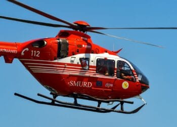 Copil accidentat grav de un motociclist! Tânărul avea permisul suspendat! Fetița transportată de urgență cu elicopterul la spital!