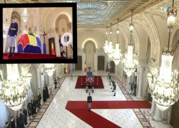 Funeraliile lui Ion Iliescu: Românii au dat buluc la Palatul Cotroceni, pentru a prezenta condoleanțe mai ceva ca oficialii statului