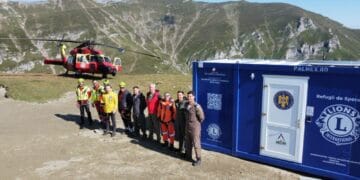 Refugiu montan amplasat în Bucegi! Este dotat cu pături, apă și sistem de încălzire