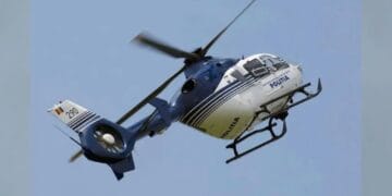 Drumurile cu risc rutier au fost monitorizate de polițiști cu elicoptere! Au fost efectuate aproape 100 de misiuni de supraveghere a traficului rutier!