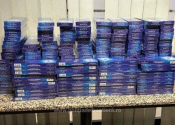 Câțiva români au încercat să bage în țară marfă de contrabandă! Aproape 8.000 de pachete de țigări! Românii sunt cercetați!