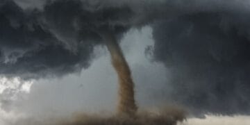 Tornadă fără precedent peste o zonă agricolă din România. Fenomenul extrem de rar a adus pagube de sute de mii de euro