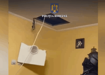S-a ascuns într-o gaură din tavan sperând să scape de mascați! La descinderi polițiștii au pus mâna pe doi urmăriți național!