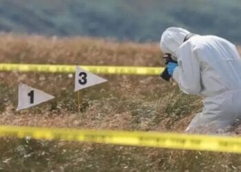 Cadavrul unui bărbat a fost descoperit pe un câmp! Polițiștii efectuează cercetări pentru a stabili identitatea victimei!
