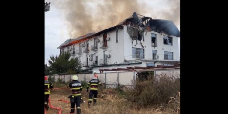Două femei tinere au fost găsite carbonizate într-un hotel din România. Este alertă de gradul ZERO