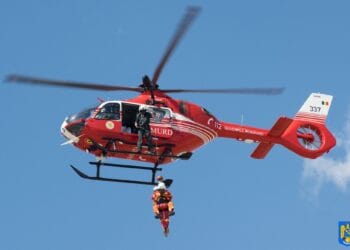 Minori recuperați cu elicopterul din Bucegi! Erau epuizați! Au fost coborâți în siguranță!