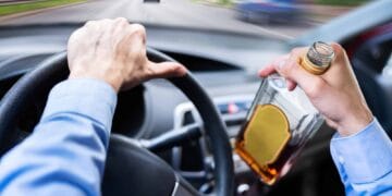 Șofer prins pe A1 cu ALCOOLEMIE URIAȘĂ: peste 3 g/l alcool în sânge!