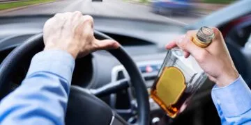 Șofer prins pe A1 cu ALCOOLEMIE URIAȘĂ: peste 3 g/l alcool în sânge!