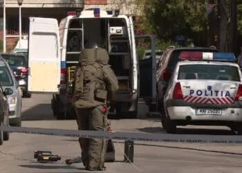 Amenințare cu bombă! Specialiștii SRI s-au deplasat pentru a ridica și analiza obiectele descoperite!