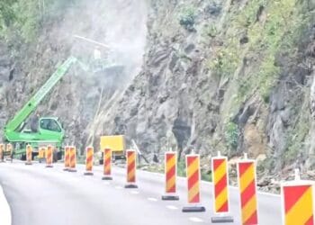 Restricții de trafic pe DN 7 până la sfârșitul anului! Vor fi realizate lucrări de consolidare a terasamentului și reparații a părții carosabile!