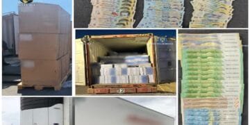 DIICOT a destructurat două grupări de contrabandă cu tutun și țigarete! Au fost confiscate peste 8 milioane de țigarete și sume importante de bani!