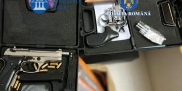 Percheziții într-un dosar de contrabandă cu arme și muniții. Toate erau achiziționate din străinătate!