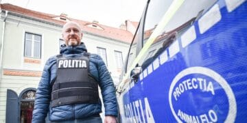 Scandal: A aruncat cățelul de la etajul 2, după o ceartă cu soția! Animalul e în viață, stăpânul este reținut!