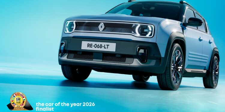 Renault 4, reinventată pentru era electrică, pe lista scurtă pentru „Mașina Anului 2026”
