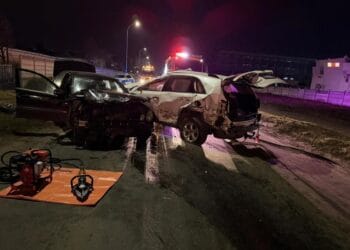 Accident grav! Șase persoane rănite, una în stare critică! Coliziune între două autoturisme