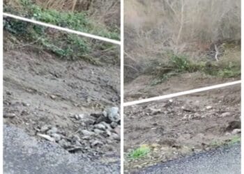 Alertă! O alunecare de teren amenință mai multe gospodării! Autoritățile locale nu dispun de fonduri pentru a interveni!