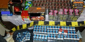 Sute de kilograme de articole pirotehnice au fost confiscate de polițiști. Urmau să ajungă pe străzi!