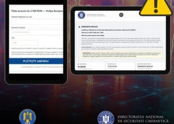 Atenție la mesajele false care se dau drept Poliția Română sau DNSC! Nu plătiți amenzi online!