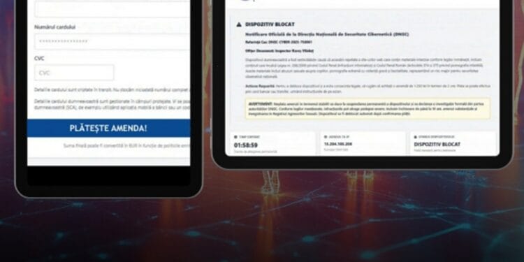 Atenție la mesajele false care se dau drept Poliția Română sau DNSC! Nu plătiți amenzi online!