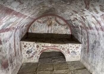 Frescă rară cu „Isus – Păstorul cel Bun”, descoperită! Una dintre cele mai valoroase dovezi ale creștinismului timpuriu!