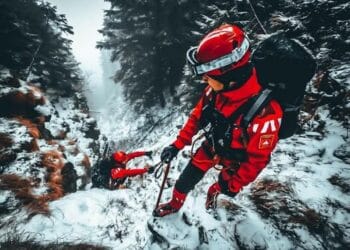 Salvamontiştii au intervenit pentru evacuarea unei persoane inconştiente!