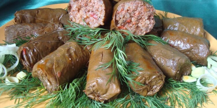 Sarmale în foi de viță, între istorie și gust! Rețeta clasică a unui preparat cu rădăcini milenare!