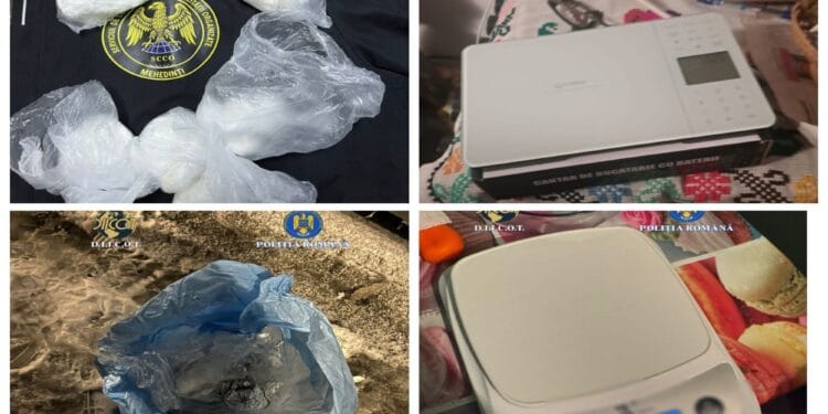 Captură majoră de cocaină! Traficant arestat după un flagrant de 12.000 de euro