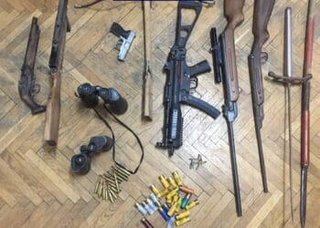 Arsenalul ilegal, sub lupa poliției: Mii de arme scoase din circulație, tone de muniție și explozivi confiscate într-un an